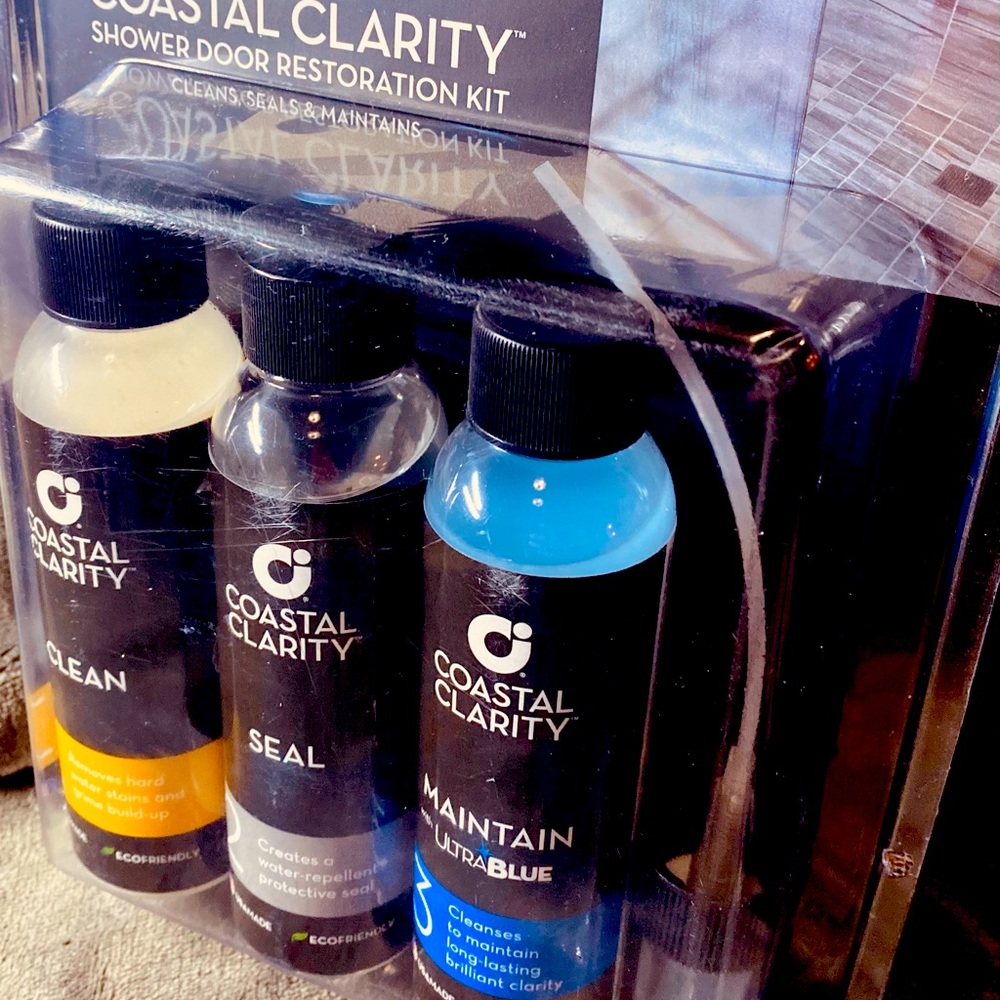 Shower door restoration kit